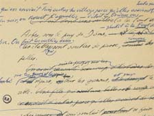 Manuscrit d'HP